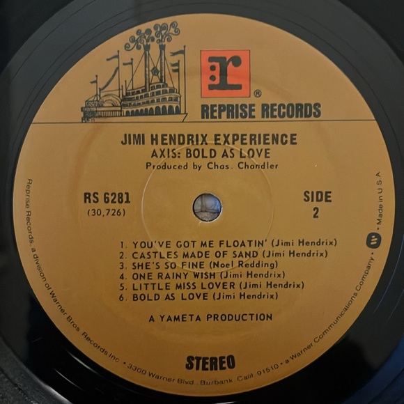 Jimi Hendrix - “Axis: Bold As Love” Vinyl LP - Picture 5 of 5